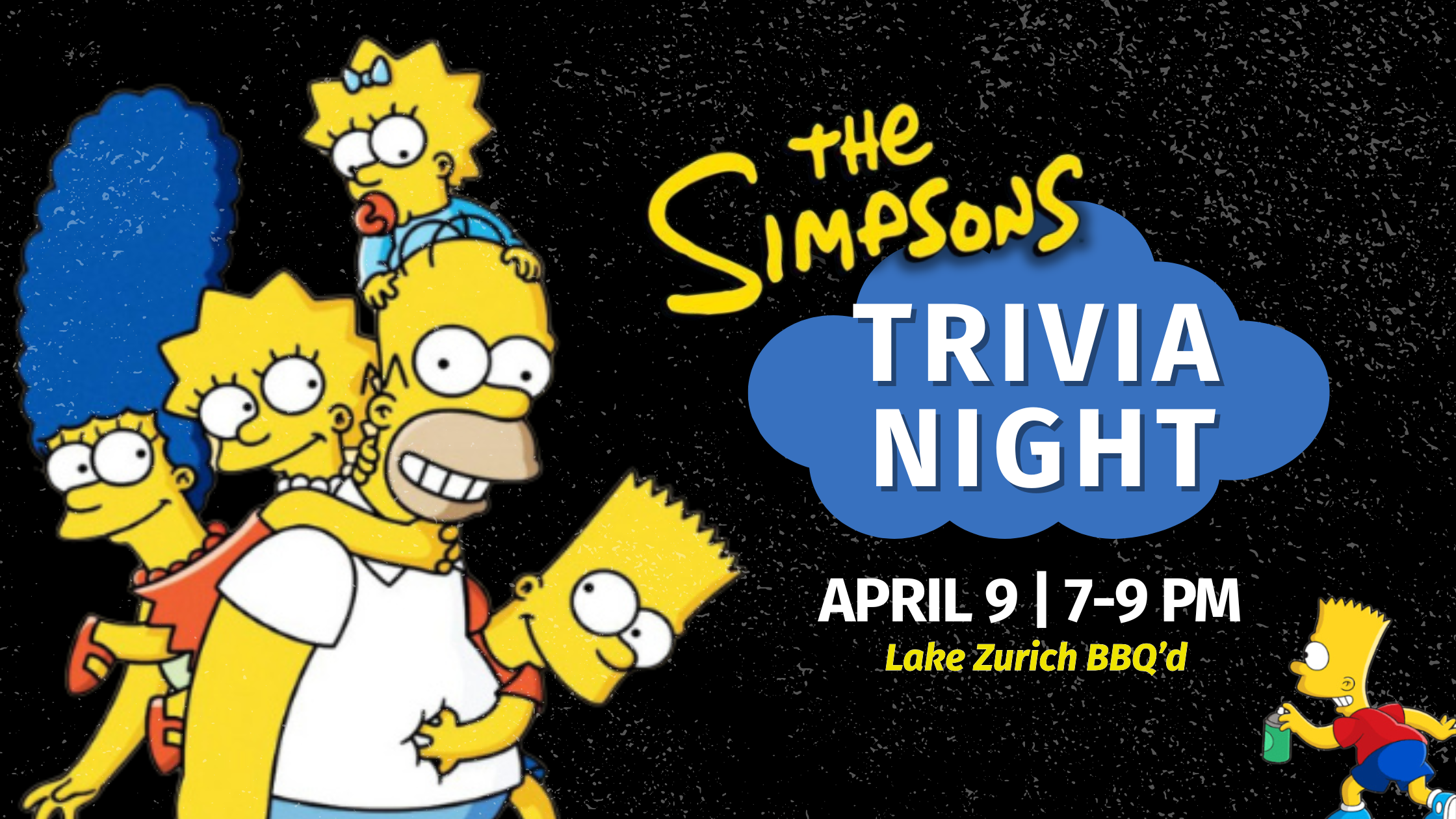 The Simpsons Trivia Night at Lake Zurich BBQd Productions